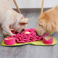 HKM-6225981 Dog Sniffing Training Mat for Stress Relief and Mental Stimulation