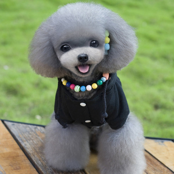 HKM-6226237 Cozy Autumn and Winter Pet Hoodie with Coat and Cap in Various Colors