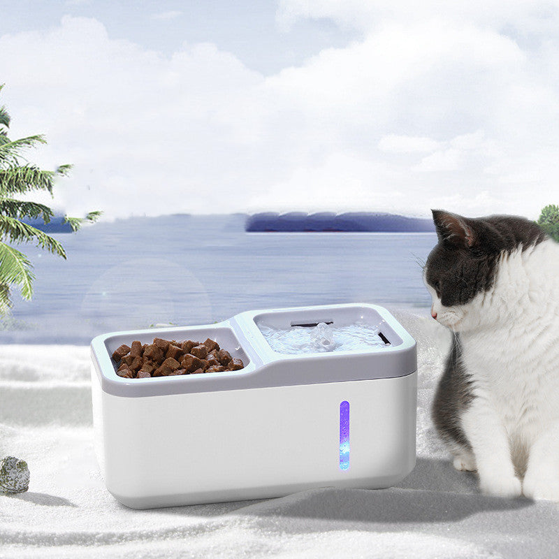 HKM-6227005 Automatic Pet Water Dispenser with 2.8L Capacity and DC Power Supply