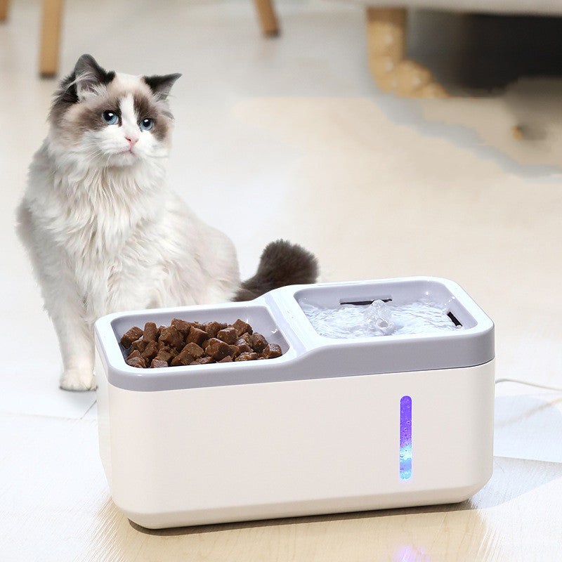 HKM-6227005 Automatic Pet Water Dispenser with 2.8L Capacity and DC Power Supply