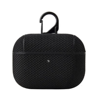 HKM-622739 AirPods Pro Compatible Flip Top Case - Durable Plastic in Black, Blue, Red, Pine Needle Green