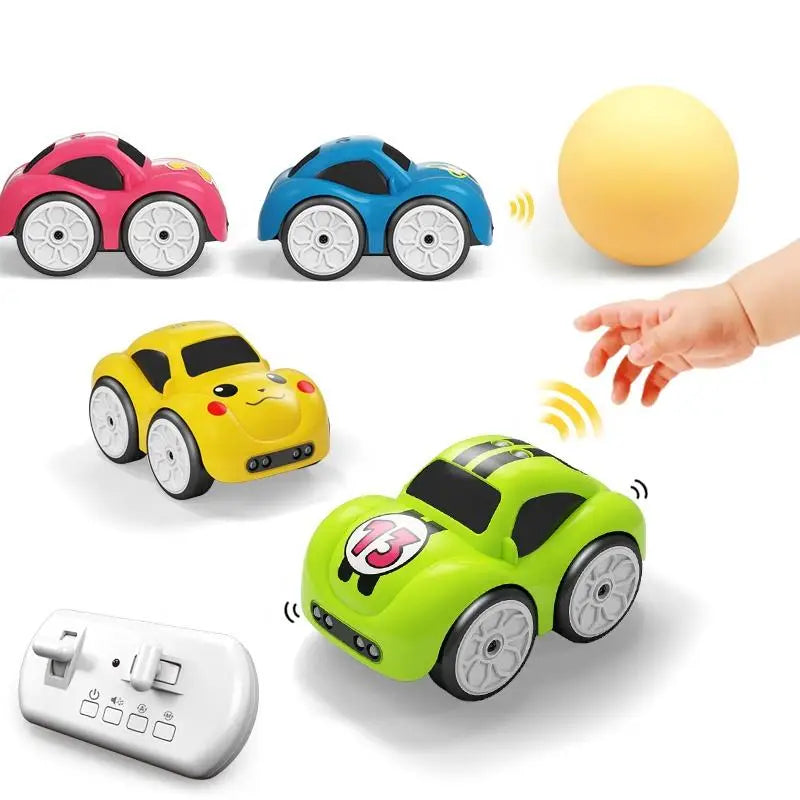 HKM-622803 Intelligent Follow Mode Remote Control Car for Kids - Smart Cartoon Style Radio Control Toy