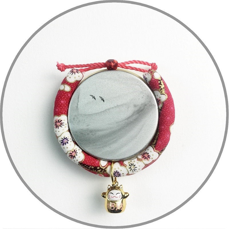 HKM-6228925 Small Pet Collar with Japanese Bell for Cats and Dogs - Multiple Styles Available