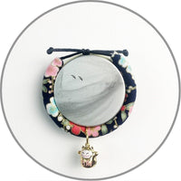 HKM-6228925 Small Pet Collar with Japanese Bell for Cats and Dogs - Multiple Styles Available