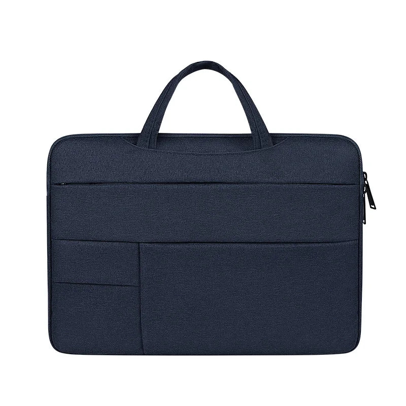 HKM-622931 Portable 15.6 Inch Laptop Sleeve with Multiple Pockets - Ideal Handbag for Men and Women
