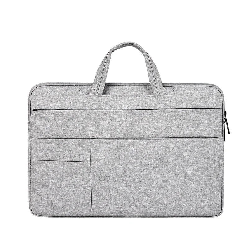 HKM-622931 Portable 15.6 Inch Laptop Sleeve with Multiple Pockets - Ideal Handbag for Men and Women