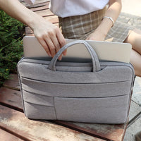 HKM-622931 Portable 15.6 Inch Laptop Sleeve with Multiple Pockets - Ideal Handbag for Men and Women