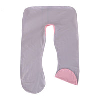 HKM-622931 U-Shaped Cotton Pillowcase for Pregnant Women - 70x130cm, Machine Washable