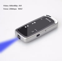 HKM-623059 Compact Mini Camcorder with Keychain Design, Voice Recording & 480P/720P Video Quality