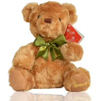 HKM-623379 Cute Light Brown Teddy Bear Plush Toy - Soft Kawaii Stuffed Animal for Kids, Perfect Pillow Companion, 10-100cm