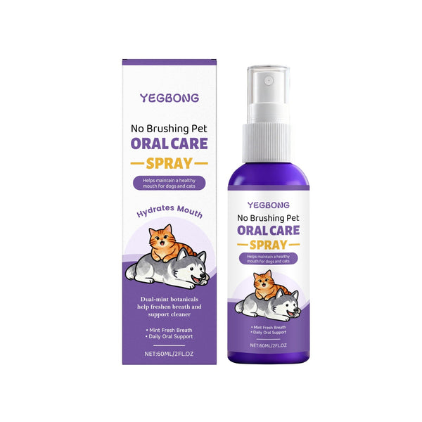 HKM-6234557 Dog Dental Spray with Mint Extract for Fresh Breath and Oral Care