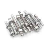 HKM-623571 M10 Hex Bolt, 201/304 Stainless Steel, DIN Standard, External Expansion, Plain Finish, M4 Thread
