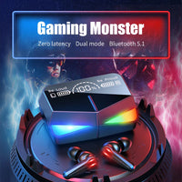 HKM-623699 Gaming Earbuds with Active Noise Cancellation and 3D Surround Sound - TWS Wireless In-Ear Headset M28