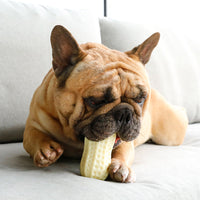 HKM-6237501 Interactive Sounding Dog Toy - Durable TPR Peanut Shaped Design, 14*8cm, 130g