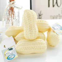 HKM-6237501 Interactive Sounding Dog Toy - Durable TPR Peanut Shaped Design, 14*8cm, 130g