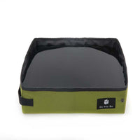 HKM-6238141 Portable Folding Cat Litter Box for Travel - Waterproof Oxford Cloth Design