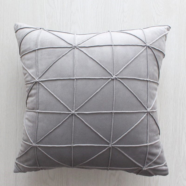 HKM-623827 Dutch Velvet Sofa Pillow - Available in Multiple Sizes (30x50cm, 45x45cm, 50x50cm, 60x60cm)