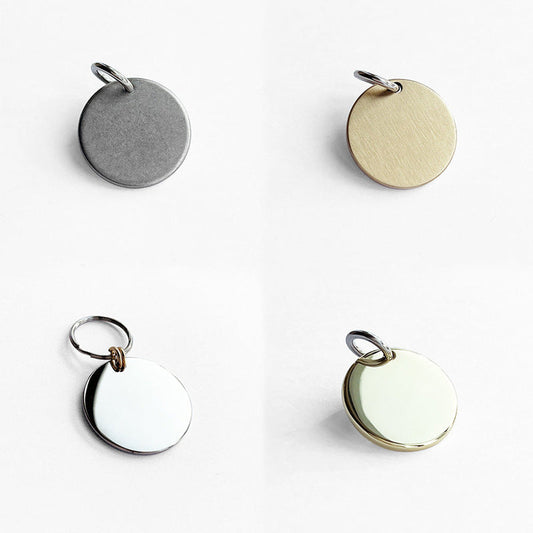 HKM-6238525 Stainless Steel Pet Loss Prevention Tag for Dogs ¨C Available in Multiple Sizes