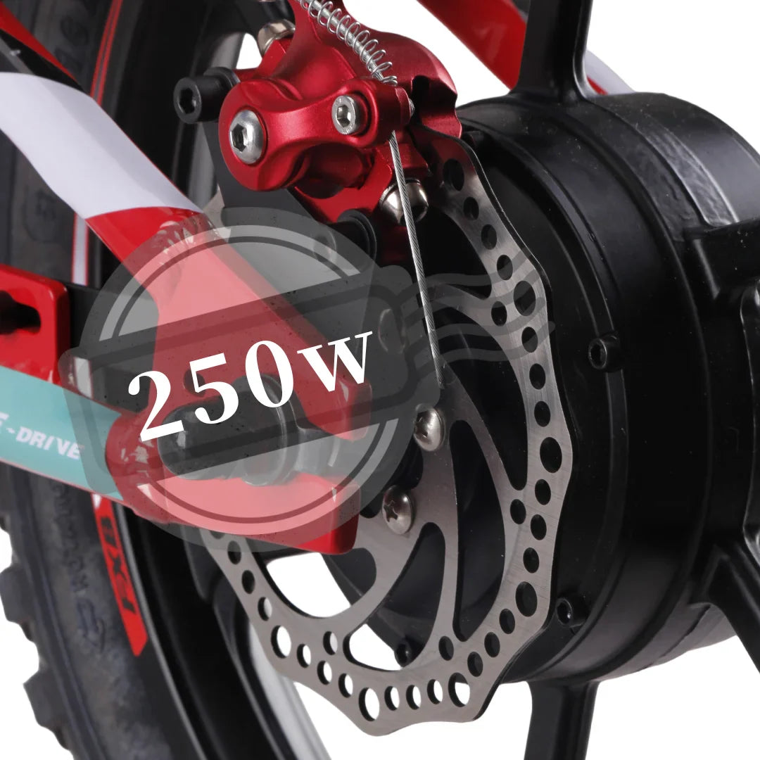 HKM-623955 Kid Electric Balance Bike 12/16 Inch 36V 2.5Ah/5.0Ah Aluminum Alloy Frame with High-Carbon Steel Fork