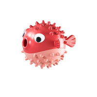 HKM-6239933 Durable Fish-Shaped Dog Chew Toy for Aggressive Chewers - Squeaky Teeth Grinding Toy for All Dog Sizes