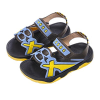 HKM-624083 Boys' Slides and Slippers Kids' Beach Shoes Wholesale PVC Children's Summer Sandals for Outdoor Play