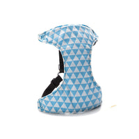 HKM-6241725 Small Cotton Triangle Dog Training Strap - Adjustable Chest Harness with Traction Rope - Multiple Colors Available