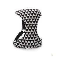 HKM-6241725 Small Cotton Triangle Dog Training Strap - Adjustable Chest Harness with Traction Rope - Multiple Colors Available