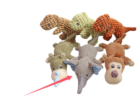 HKM-6242109 Interactive Plush Sound Toys for Dogs - Engaging Pet Puzzle Toys