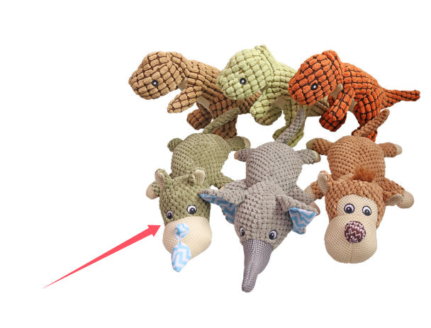 HKM-6242109 Interactive Plush Sound Toys for Dogs - Engaging Pet Puzzle Toys