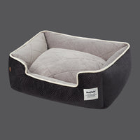 HKM-6242493 Detachable and Washable Thickened Winter Warmth Dog and Cat Bed in Various Sizes and Colors