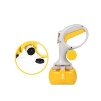 HKM-6244669 2-in-1 Portable Pet Toilet Picker with Curved Grip & Garbage Bags