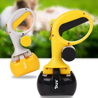 HKM-6244669 2-in-1 Portable Pet Toilet Picker with Curved Grip & Garbage Bags