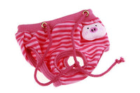 HKM-6246589 Reusable Cotton Dog Diaper Pants for Female Pets - Sizes S-XL