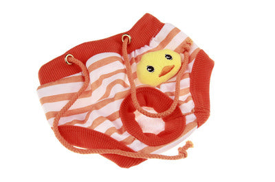 HKM-6246589 Reusable Cotton Dog Diaper Pants for Female Pets - Sizes S-XL
