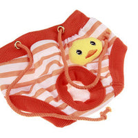 HKM-6246589 Reusable Cotton Dog Diaper Pants for Female Pets - Sizes S-XL