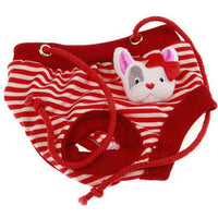 HKM-6246589 Reusable Cotton Dog Diaper Pants for Female Pets - Sizes S-XL