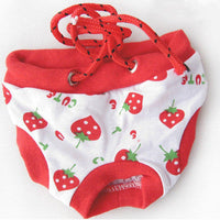 HKM-6246589 Reusable Cotton Dog Diaper Pants for Female Pets - Sizes S-XL