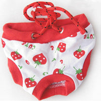 HKM-6246589 Reusable Cotton Dog Diaper Pants for Female Pets - Sizes S-XL