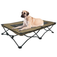 HKM-6246845 Double Layer Fabric Large Foldable Pet Bed - Soft, Cozy Design for Medium to Large Dogs