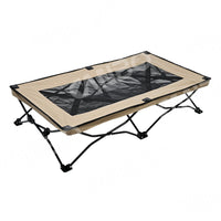 HKM-6246845 Double Layer Fabric Large Foldable Pet Bed - Soft, Cozy Design for Medium to Large Dogs