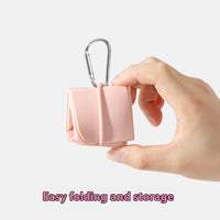 HKM-6248381 Folding Pet Outing Bowl for Dogs and Cats - Silicone, 500ml in Various Colors
