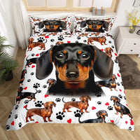 HKM-624851 Cute Animal Print Cartoon Bedding Set - Available in Multiple Sizes
