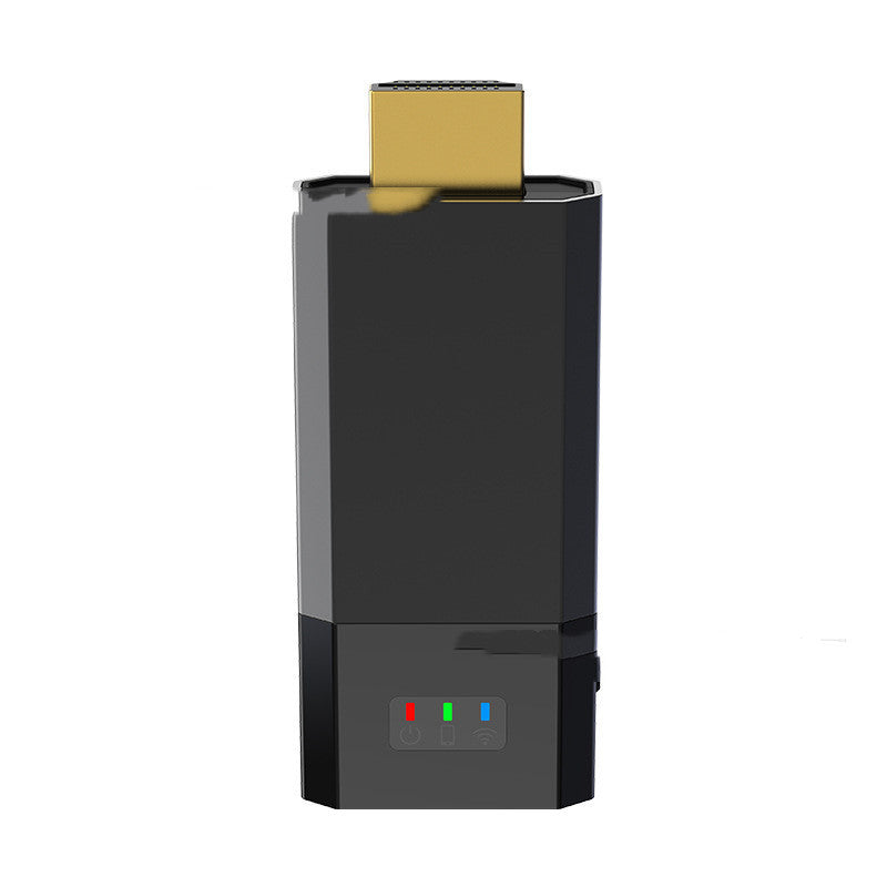 HKM-624915 C8 Wireless HDMI Device with Screen - Aluminum Alloy, 1920x1080 Resolution, Multiple Audio & Video Format Support