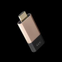 HKM-624915 C8 Wireless HDMI Device with Screen - Aluminum Alloy, 1920x1080 Resolution, Multiple Audio & Video Format Support