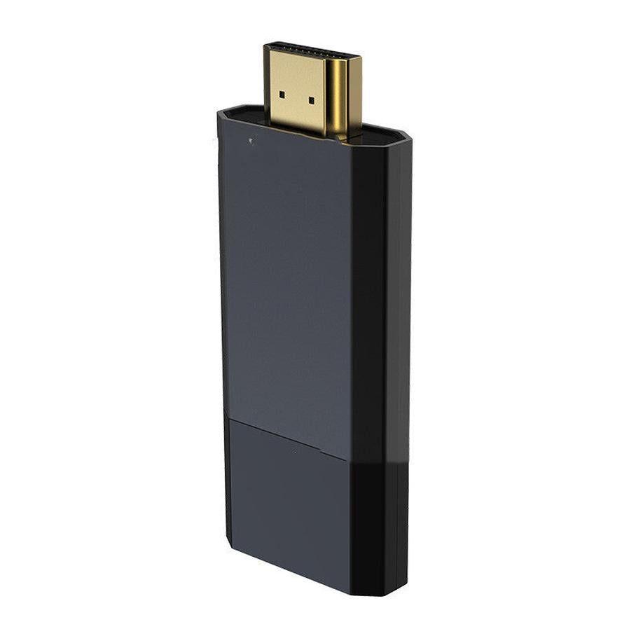 HKM-624915 C8 Wireless HDMI Device with Screen - Aluminum Alloy, 1920x1080 Resolution, Multiple Audio & Video Format Support