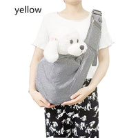 HKM-6250429 Foldable Portable Crossbody Pet Bag with Adjustable Strap - Multiple Colors Available