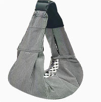 HKM-6250429 Foldable Portable Crossbody Pet Bag with Adjustable Strap - Multiple Colors Available