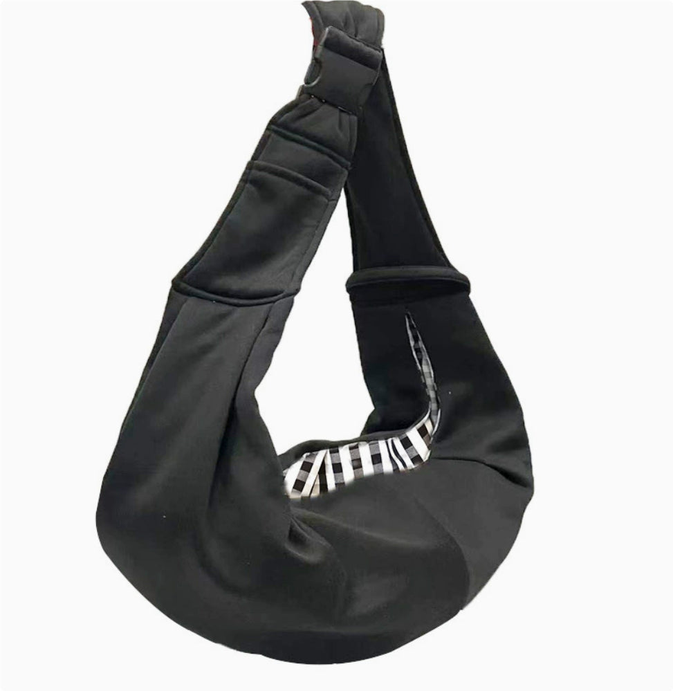 HKM-6250429 Foldable Portable Crossbody Pet Bag with Adjustable Strap - Multiple Colors Available
