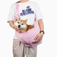 HKM-6250429 Foldable Portable Crossbody Pet Bag with Adjustable Strap - Multiple Colors Available