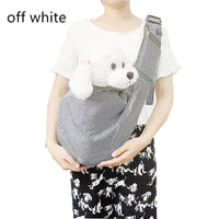 HKM-6250429 Foldable Portable Crossbody Pet Bag with Adjustable Strap - Multiple Colors Available